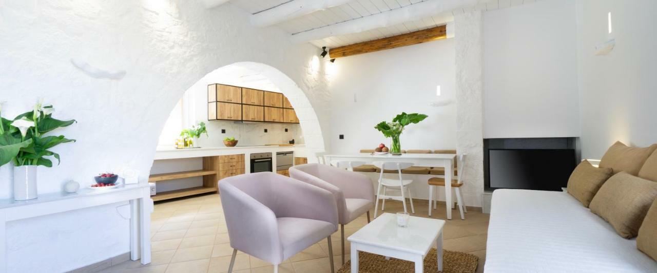 Almyrida Sands Luxury Stone Villa Xirosternion Exterior photo