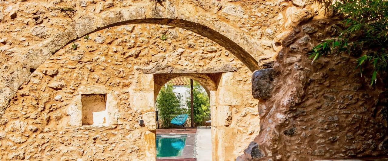 Almyrida Sands Luxury Stone Villa Xirosternion Exterior photo